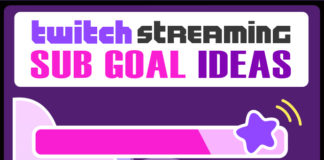 Twitch Sub Goal Ideas – Get More Subs with 14 Stream Ideas Stream sub goal ideas blog post image header