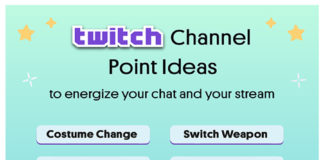 Twitch Channel Point Ideas – 29 Redeems to Keep Chat Active Twitch Channel Point Ideas Infographic