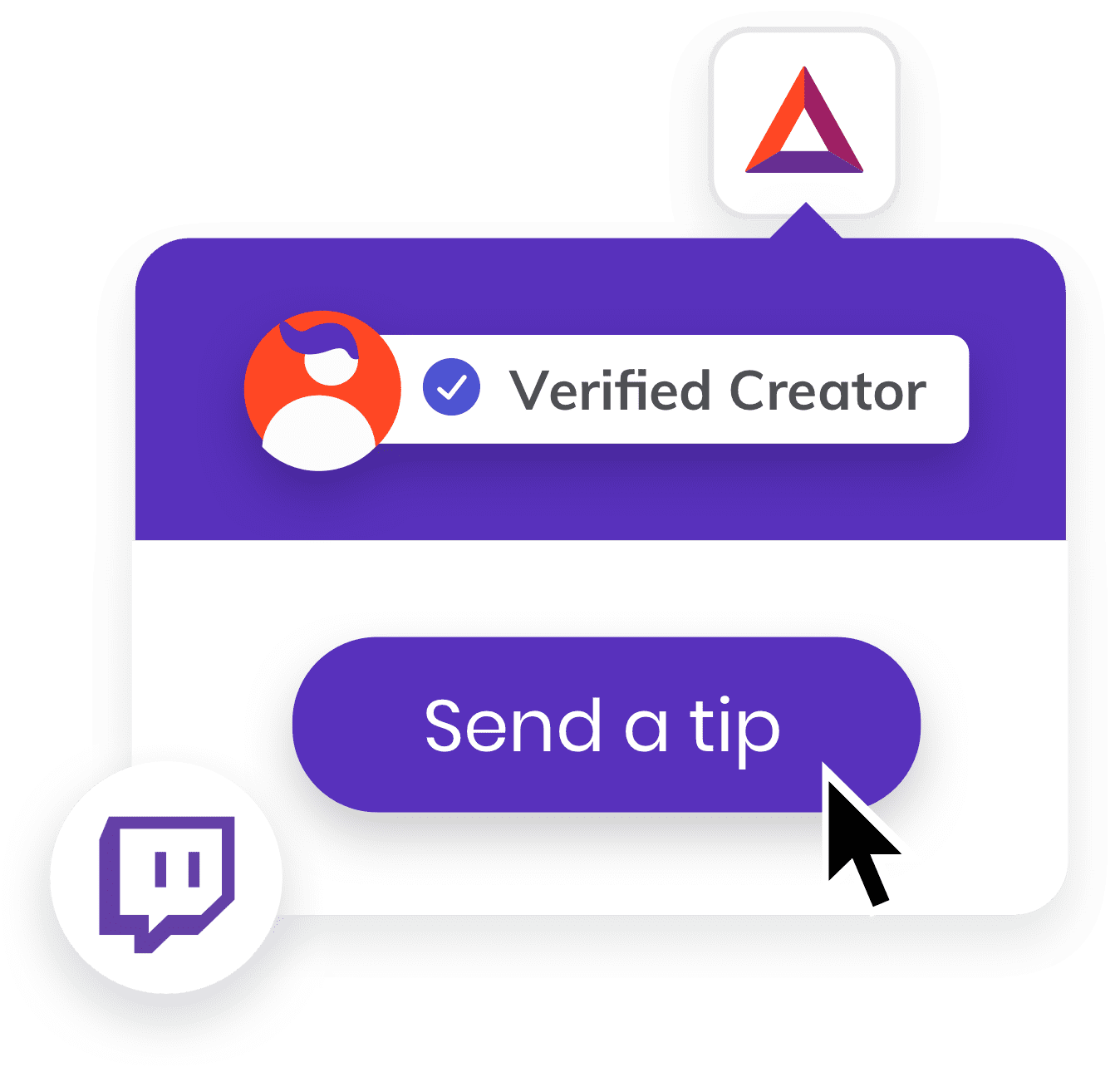 Tip Streamer with Brave