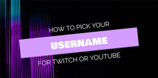 How to Pick a Good Twitch Name or YouTube Channel Name Blog post cover image: Text says how to pick a cool username for Twitch or YouTube. A good Twitch name is memorable, easy to say, aesthetic to your style, and available on social media. Use the following article to find aesthetic, available Twich username ideas for your streaming channel.