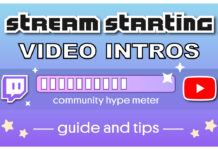 How to Use Stream Starting Soon Videos for More Engagement Tips and ideas for your stream starting soon scenes and animated videos. This cover image is for the blog post on Creatoko.com covering everything from what to include in your starting screen to places to download free intro videos, the best places to commission artists for them, and much more.